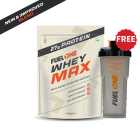 Fuel One Whey Max,  1 kg  Kesar Thandai 