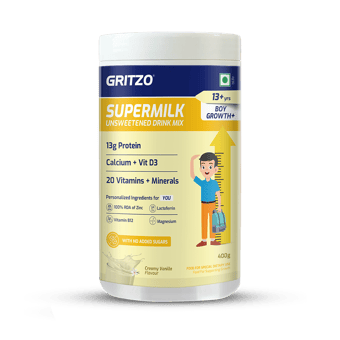 Supermilk Growth+(Formerly Height+) Unsweetened