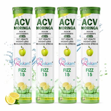 Raskam ACV Moringa- 15 tablet(s) Shikanji (Pack of 4)