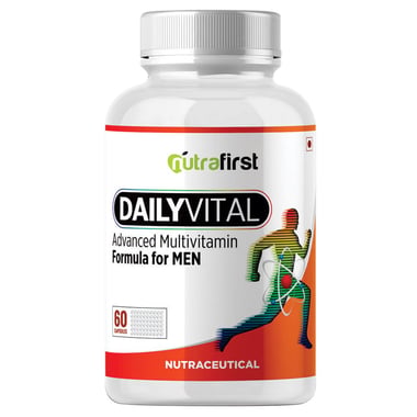 NutraFirst Daily Vital Advanced Multivitamin for Men, 60 capsules Unflavoured