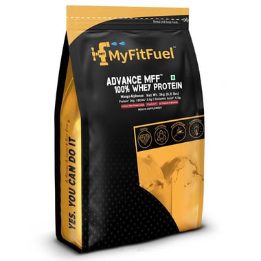 MyFitFuel Advance MFF 100% Whey Protein, 6.6 lb Mango Alphonso
