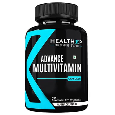 HealthXP Advance Multivitamin, 120 capsules Unflavoured