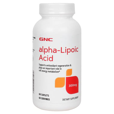 GNC Alpha Lipoic Acid (300 mg),  60 caplets 