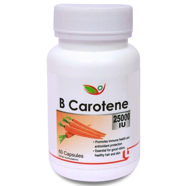 Biotrex B Carotene (25000 IU), 60 capsules