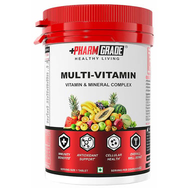 Pharmgrade Healthy Living Multivitamin,  60 tablet(s)  Unflavoured 