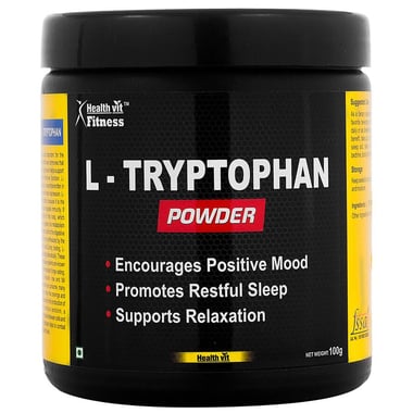 Healthvit Fitness L-Tryptophan Powder,  0.100 kg 
