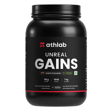 Athlab Unreal Gains,  2.2 lb  Dutch Chocolate 