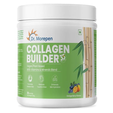 Dr. Morepen Natural Collagen Builder, 250 g Orange Berry