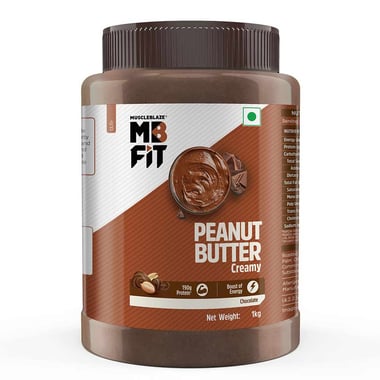 MuscleBlaze Chocolate Peanut Butter,  1 kg  Creamy 