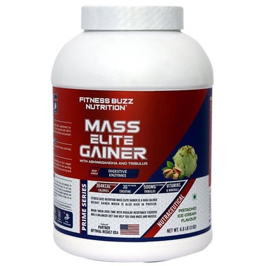 FB Nutrition Prime Series Mass Elite Gainer, 6.6 lb Pistachio-Ice Cream