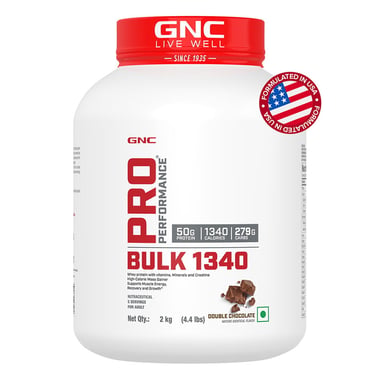 GNC Pro Performance Bulk 1340, 4.4 lb Double Chocolate