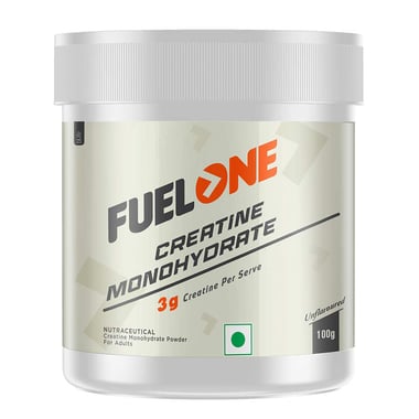 Fuel One Creatine Monohydrate, Unflavoured 0.22 lb