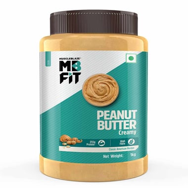 MuscleBlaze Peanut Butter, 1 kg Creamy