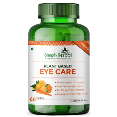 Simply Herbal Plant Based Eye Care,  60 tablet(s) 