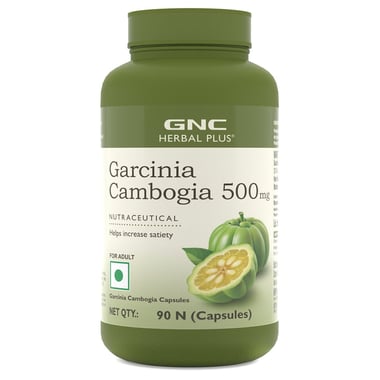 GNC Garcinia Cambogia 500 mg Nutraceutical,  90 capsules 