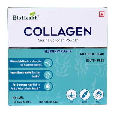 Bio Health Collagen, 20 sachets/pack Blueberry