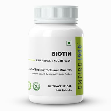 EMPIRE 1900 Biotin, 60 tablet(s) Unflavoured