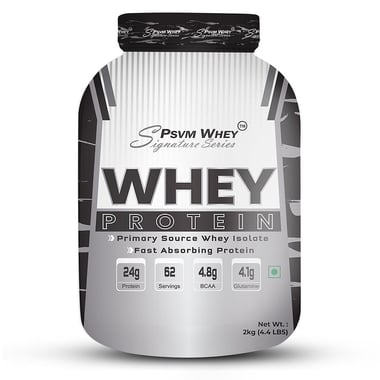 PSVM Whey Signature Series Whey Protein, 4.4 lb Belgium Chocolate