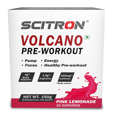 Scitron Volcano Pre-Workout,  0.33 lb  Pink Lemonade 