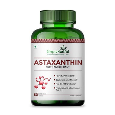 Simply Herbal Astaxanthin,  60 tablet(s) 