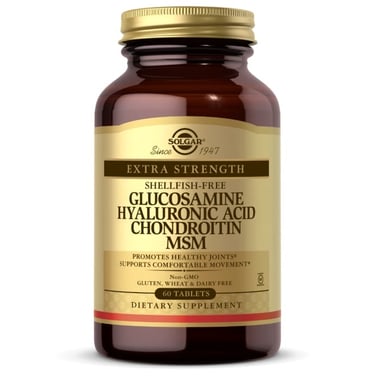 Solgar Glucosamine Hyaluronic Acid Chondroitin MSM, 120 tablet(s)