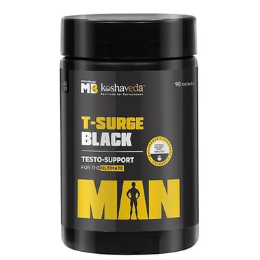 MuscleBlaze T-Surge Black, 90 tablet(s) Unflavoured