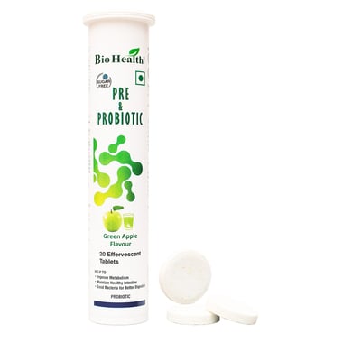 Bio Health Pre & Probiotic,  20 tablet(s)  Green Apple 