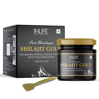 INLIFE Pure Himalayan Shilajit Gold,  20 g 