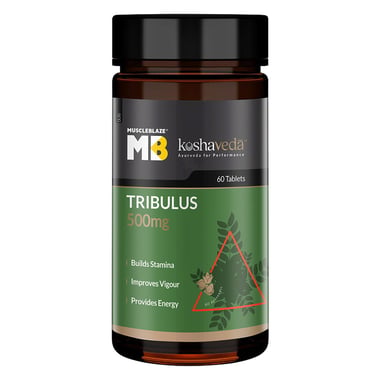 Koshaveda Tribulus 500mg by MuscleBlaze,  60 tablet(s) 