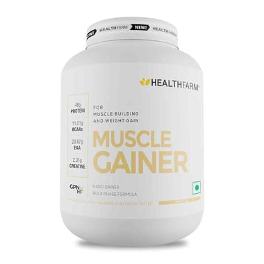 Healthfarm Muscle Gainer,  6.6 lb  Vanilla 