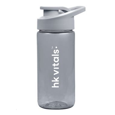HealthKart HK Vitals Pocket Sip n Go Bottle, Grey 300 ml