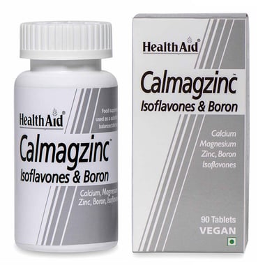 HealthAid Calmagzinc,  Unflavoured  90 tablet(s) 