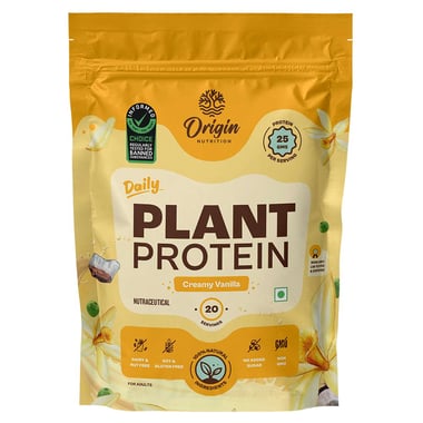 Origin Nutrition Plant Protein,  1.75 lb  Creamy Vanilla 