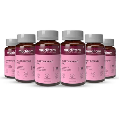 Muditam Heart Defend Pro (Pack of 6),  60 tablet(s) 
