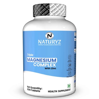 Naturyz Triple Magnesium Complex with Zinc, Unflavoured 60 tablet(s)