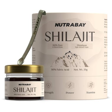 Nutrabay Pure Himalayan Shilajit Resin,  20 g 