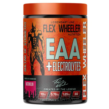Flex Wheeler Nutrition EAA with Electrolytes,  Watermelon  0.93 lb  30 Servings 