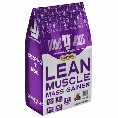 Dennis James Signature Series Lean Muscle Mass Gainer, 15 lb Chocolate