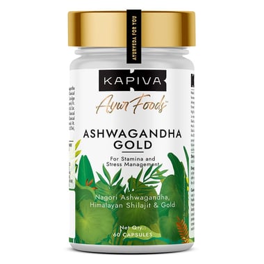 Kapiva Ashwagandha Gold, 60 capsules