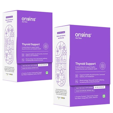 Origins Nutra Thyroid Support (Pack of 2), 56 veggie capsule(s)