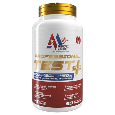 Americanz Muscles Professional Test+, 90 tablet(s) Unflavoured