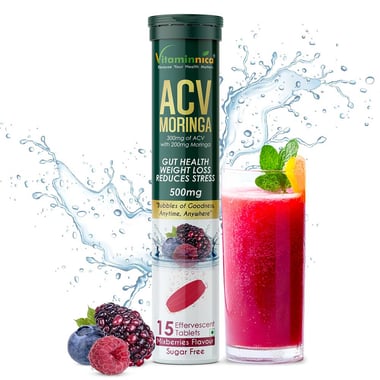 Vitaminnica ACV Moringa,  15 tablet(s)  Mixberries 
