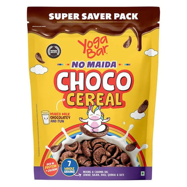 Yogabar No Maida Choco Cereal,  850 g  Chocolate 