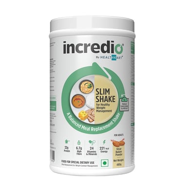 Incredio Slim Shake, 480 g Kesar Badam