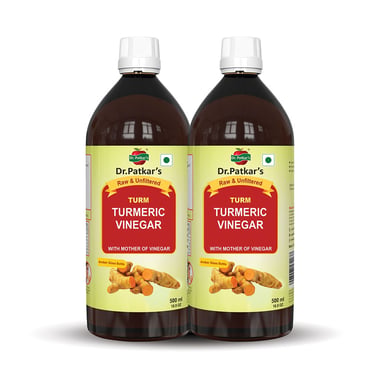 Dr. Patkar's Turmeric Vinegar Pack of 2,  1 L 