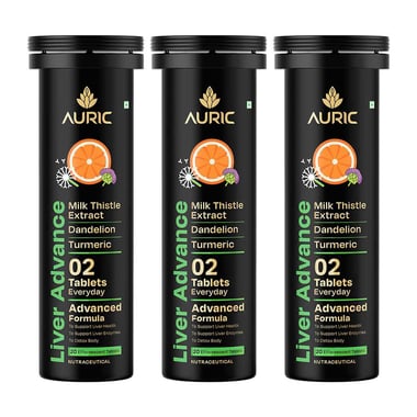 Auric Liver Advance (Pack of 3),  20 tablet(s) 