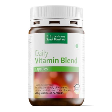 Krauterhaus Sanct Bernhard Daily Vitamin Blend,  60 capsules  Unflavoured 
