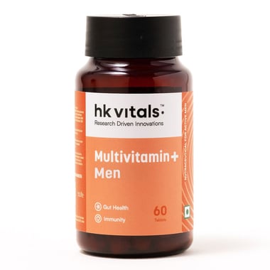 HealthKart HK Vitals Multivitamin+ Men,  60 tablet(s)  Unflavoured 