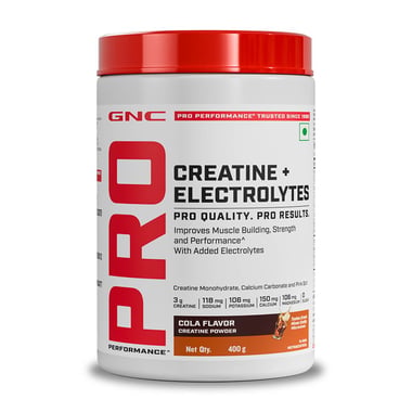 GNC Pro Performance Creatine+ Electrolytes,  Cola  0.88 lb 