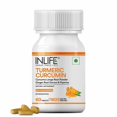 INLIFE Turmeric Curcumin,  60 tablet(s) 